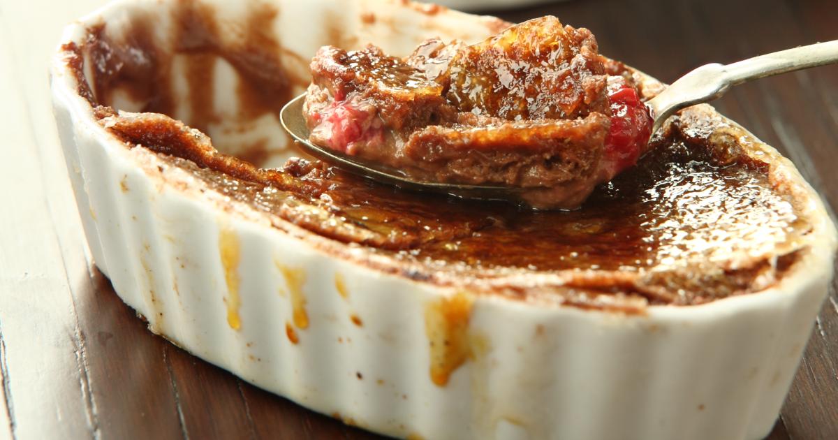 Chocolate Crème Brûlée with Fresh Raspberries | Kowalski's Markets