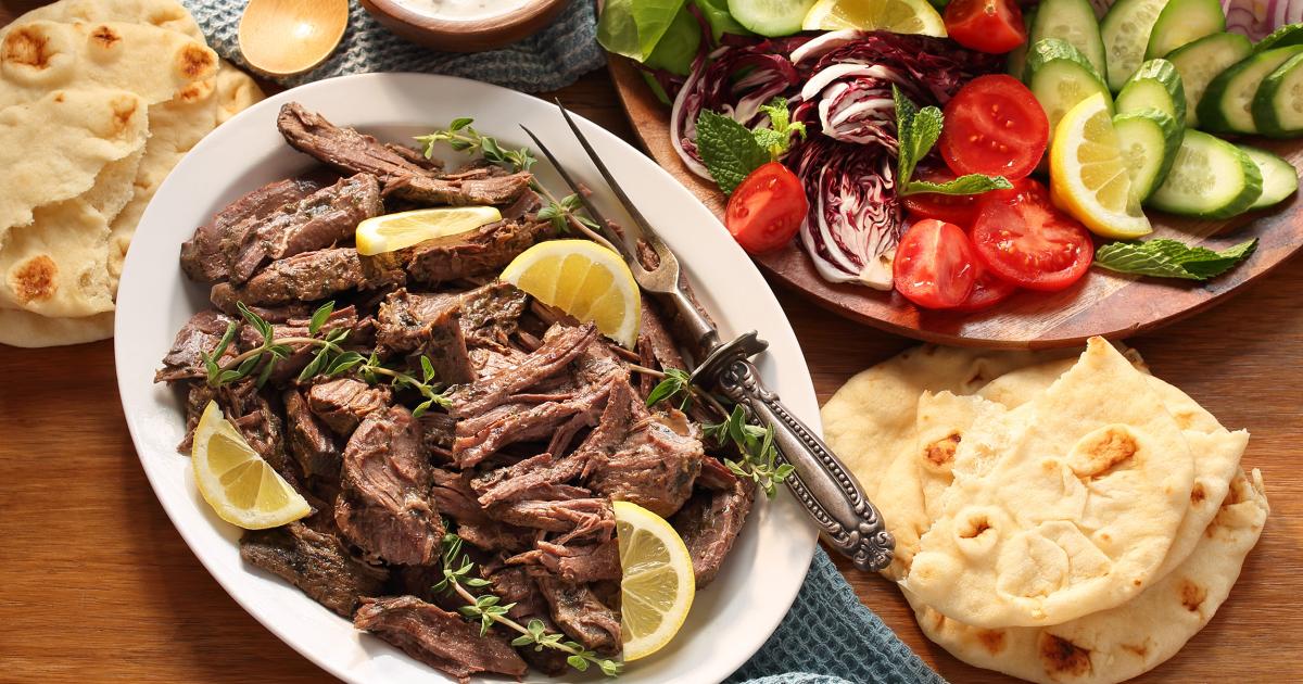 Summer Slow Cooker Lamb Gyros | Kowalski's Markets