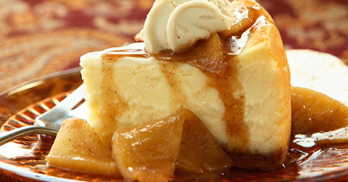 Cheesecake with Caramelized Apples | Kowalski's Markets