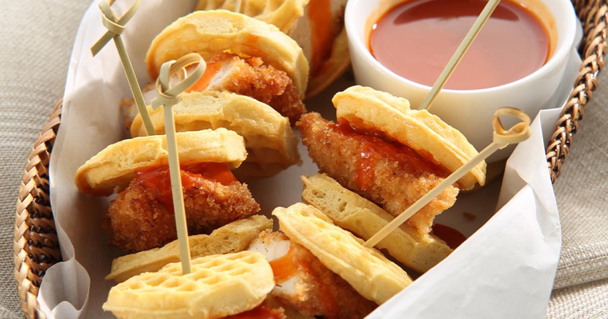 Chicken and Waffle Sliders | Kowalski's Markets