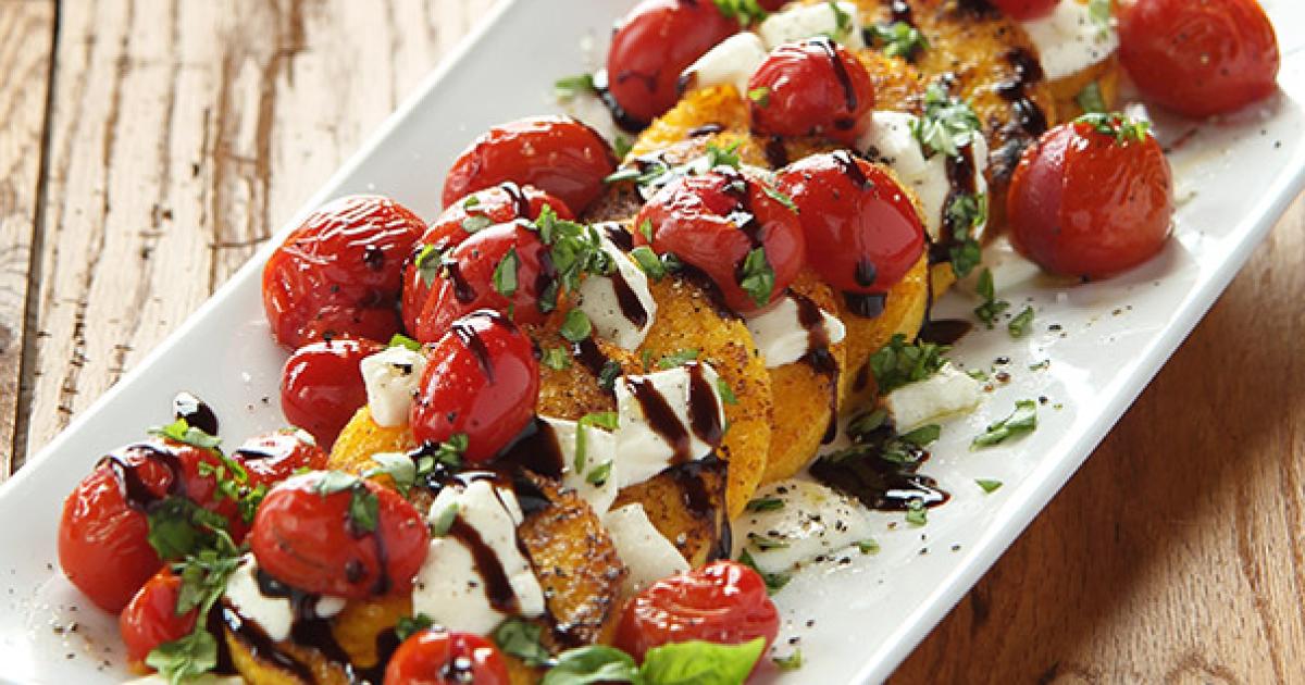 Crispy Polenta Caprese | Kowalski's Markets