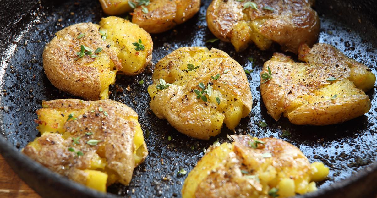 Crispy Smashed Potatoes | Kowalski's Markets