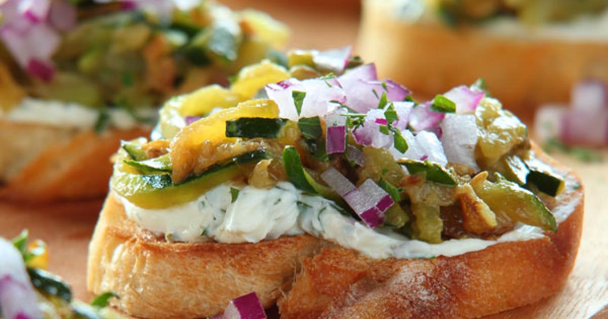 Easy Zucchini Crostini | Kowalski's Markets