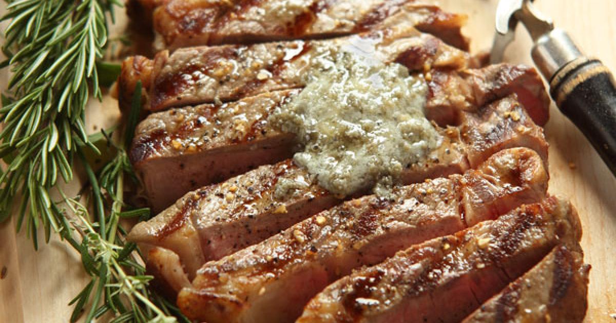 Grilled Rib-Eye with Gorgonzola Butter | Kowalski's Markets