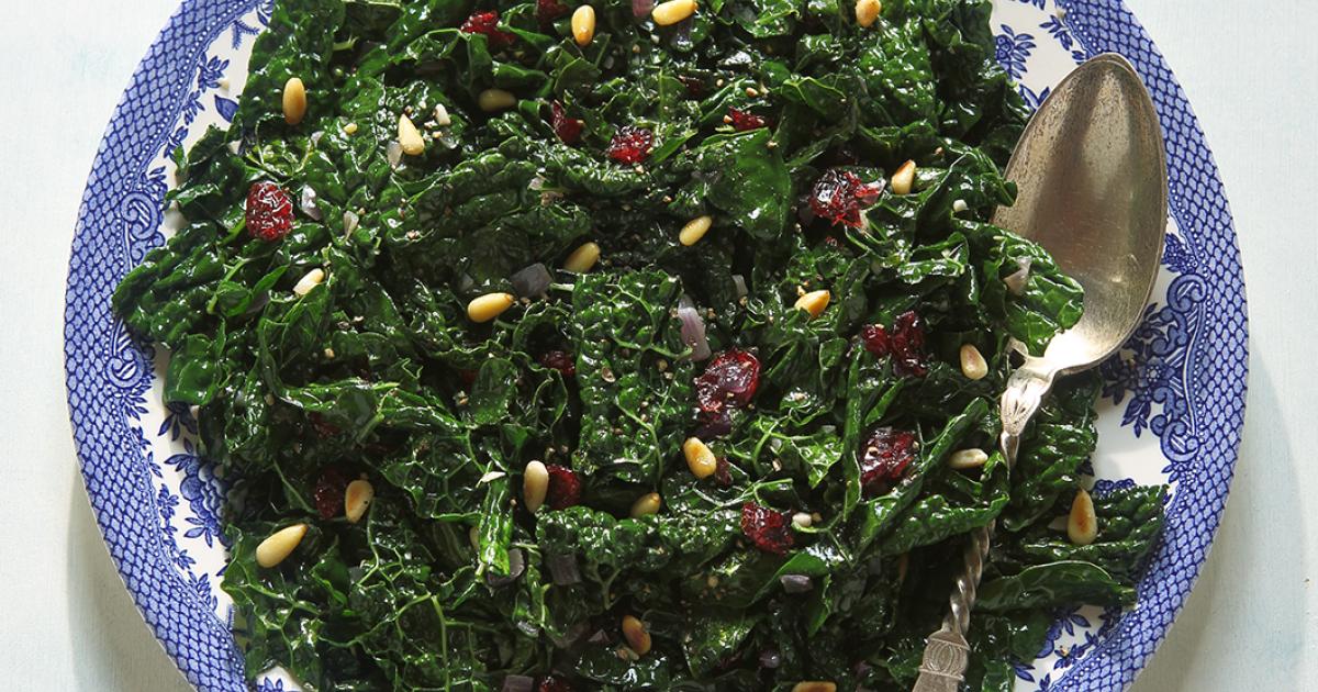 Sautéed Kale with Pine Nuts and Dried Cranberries | Kowalski's Markets