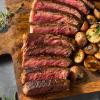 New York Strip Steak with Roasted Potatoes