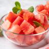 Cubed Watermelon