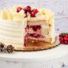 Cranberry White Chocolate Cake 