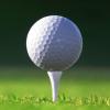 Golf ball on tee