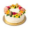 Floral Macaron Cake