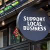 Support Local Businesses Sign