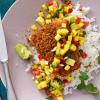 Crusted Snapper with Mango Salsa