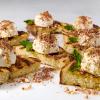 Grilled Chocolate Cheesecake Bruschetta