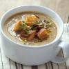 Creamy Mushroom and Bean Soup