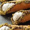 Pistachio Cannolis