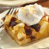 Pumpkin Panettone Bread Pudding with Ginger Whipped Cream