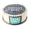 Vintage Dude Cake